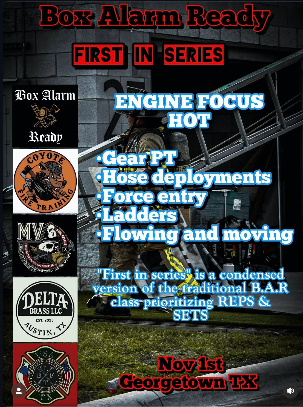 B.A.R. First In Series Raffle Axe, Grab, Hat, Shirt & Sticker Pack