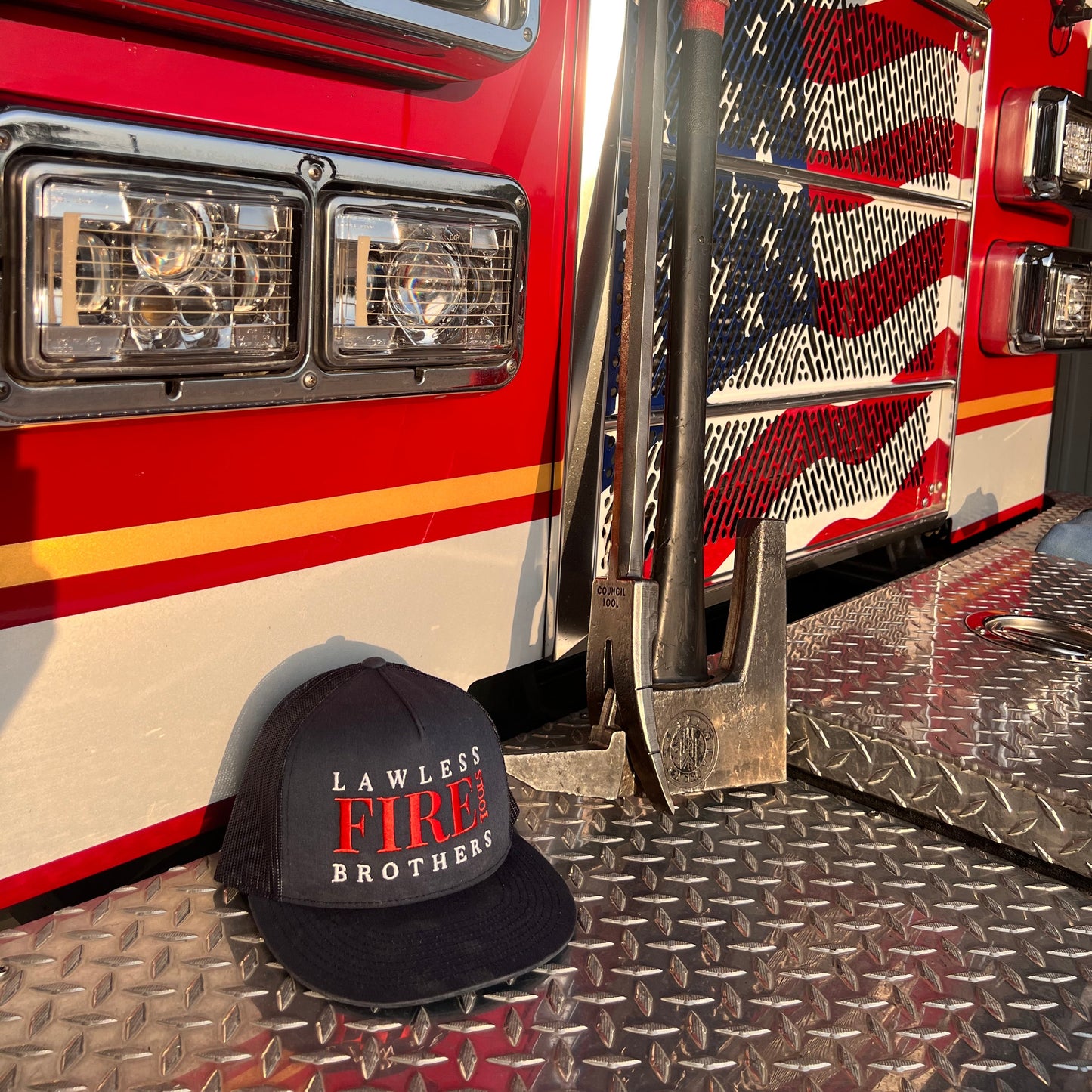 Lawless Brothers Fire Tools Hat