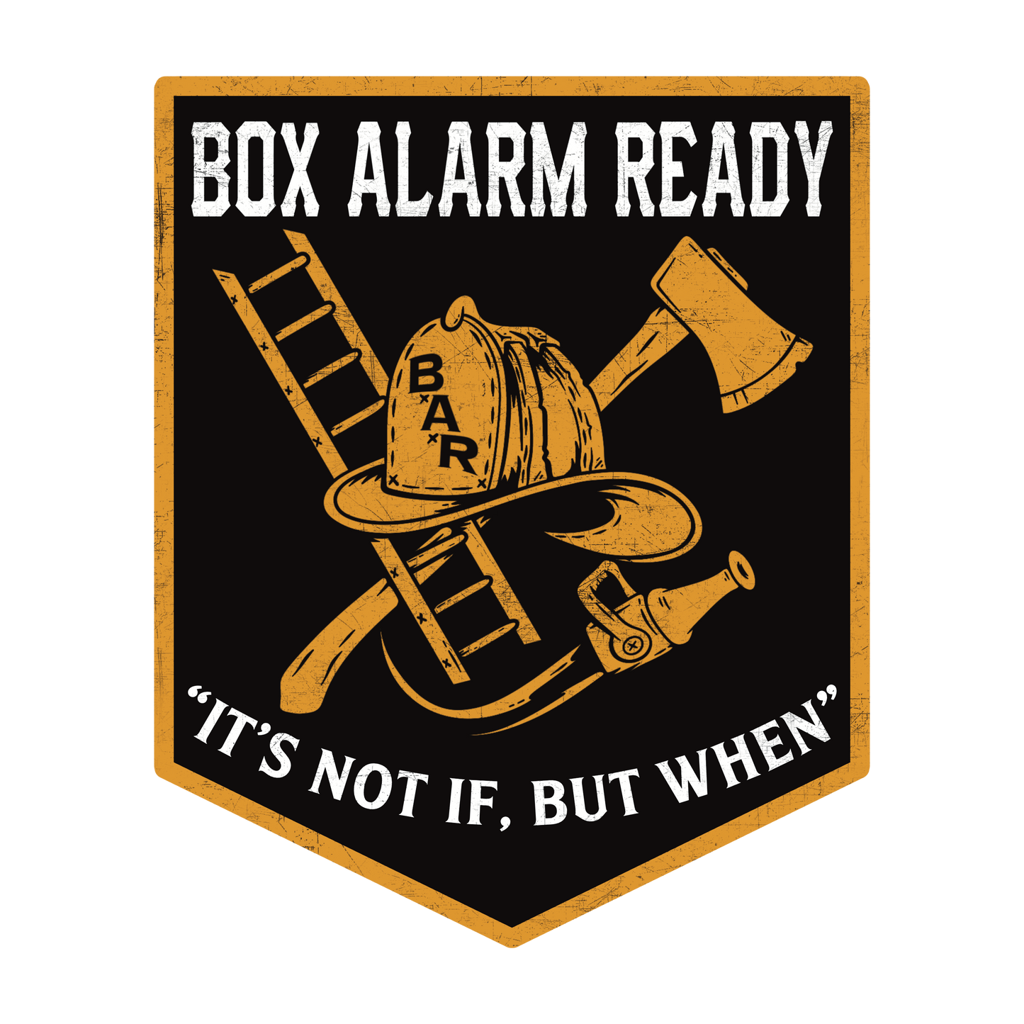 B.A.R. First In Series Raffle Axe, Grab, Hat, Shirt & Sticker Pack